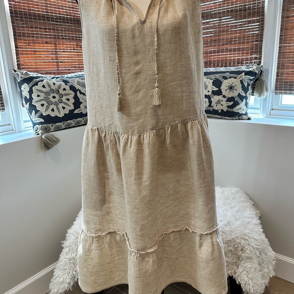 J McLaughlin linen dress. Small